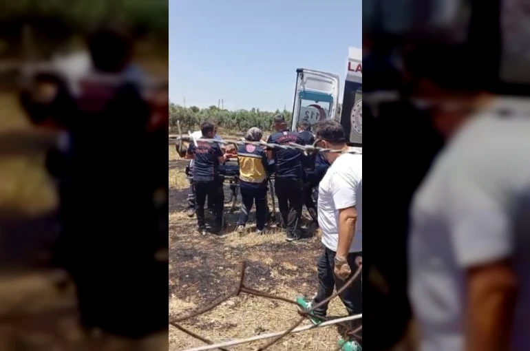 Osmaniye’de anız yangını meyve bahçelerine sıçradı: 1 kişi hastanelik oldu