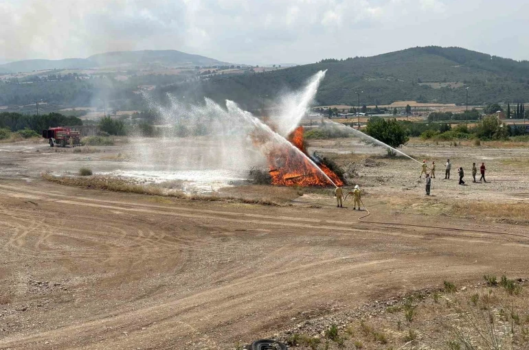 Osmaniye’de orman yangınlarına karşı özel timler tatbikatta buluştu