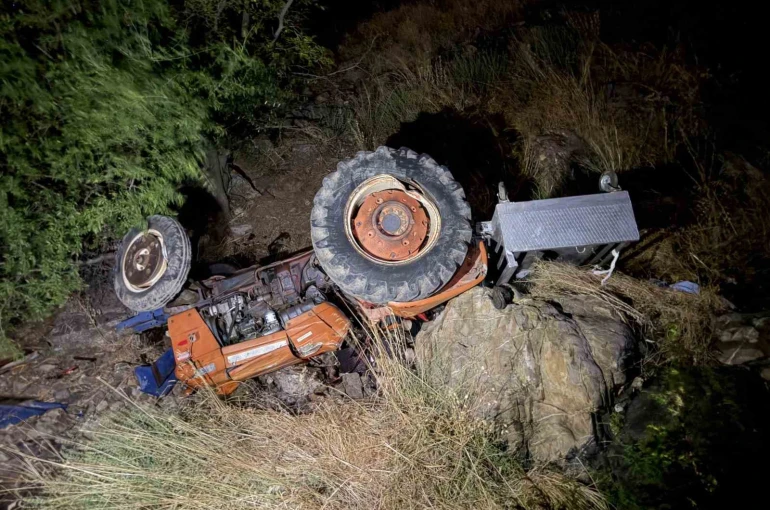 Osmaniye’de traktör dereye yuvarlandı: 2 ölü