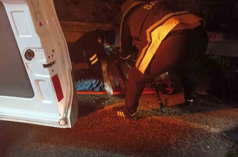 Otomobilin çarptığı yaya ağır yaralandı