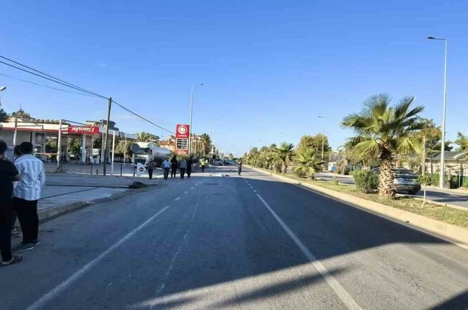 Otomobille çarpışan motosikletin 74 yaşındaki sürücüsü hayatını kaybetti
