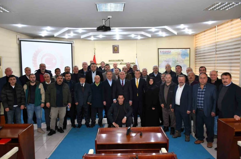 Ovacık muhtarları taleplerini İl Genel Meclisi’ne iletti