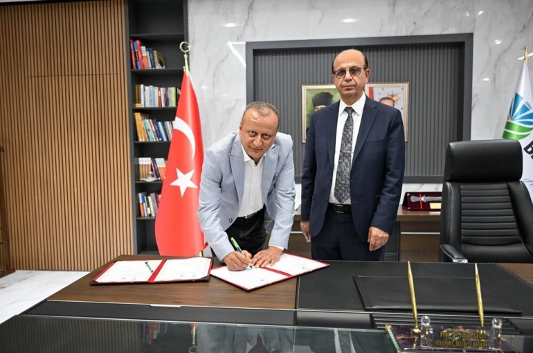 Özalper Mahallesine inşa edilecek taziye evinin protokolü imzalandı