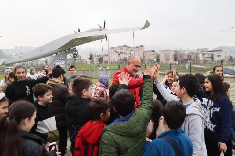 Özel öğrenciler Canik’te bilimle tanıştı