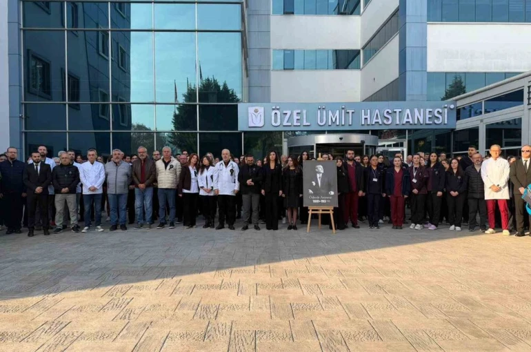 Özel Ümit’te Atatürk 87’nci ölüm yıldönümünde anıldı