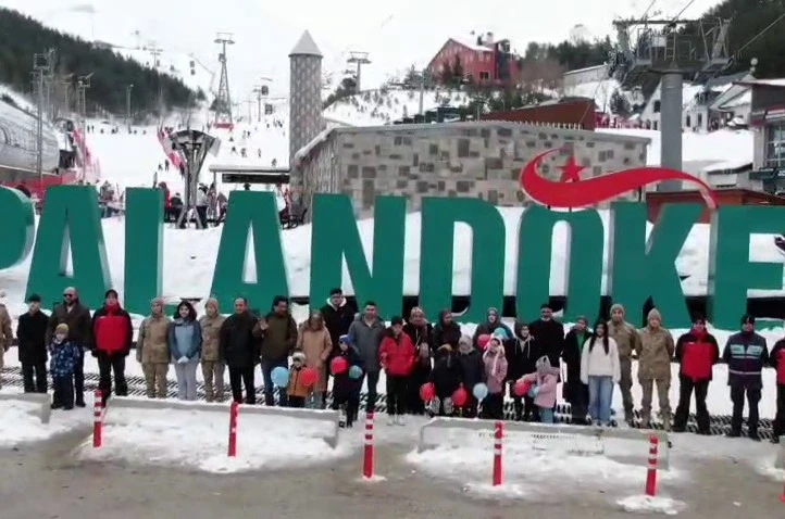 Palandöken’de şehit ve gazi ailelerine özel etkinlik
