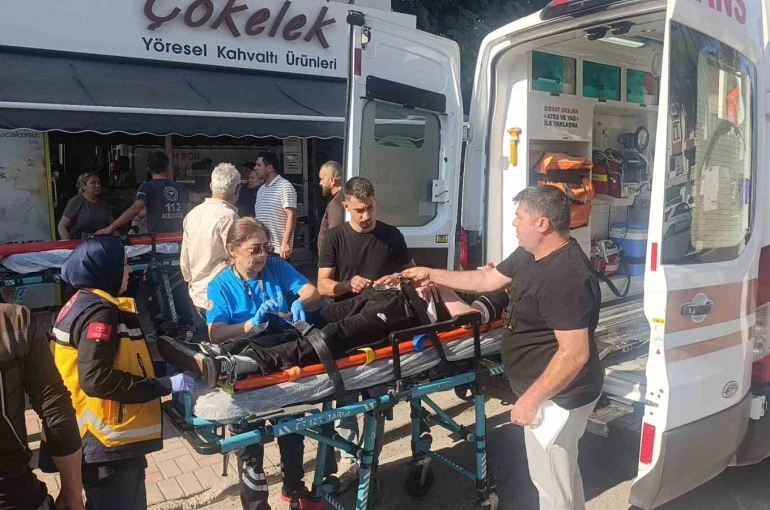 Palmiyeye çarpan Tofaş hurdaya döndü: 4 genç yaralandı