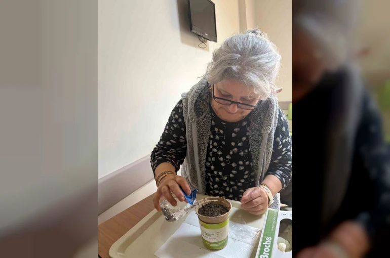 Palyatif servis hastaları geleceğe nefes oldu