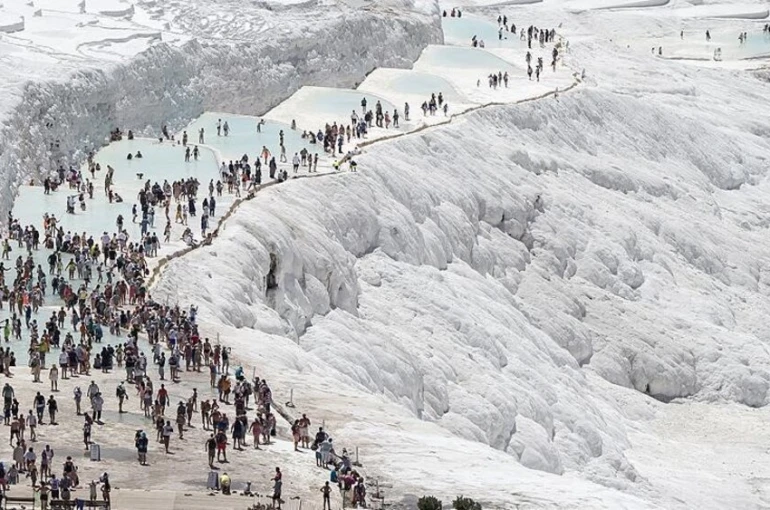 Pamukkale enler listesinde 2. sırada yer aldı