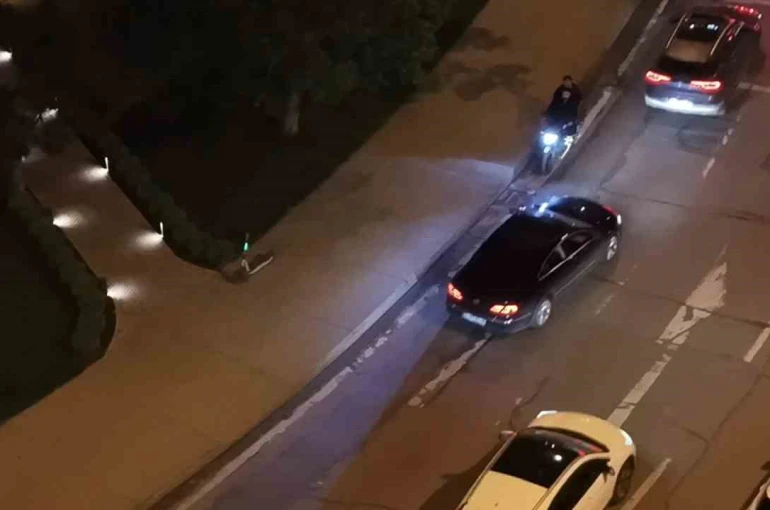 "Panik atağım var" diyerek polis uygulamasından kaçtı, dron kameralarına yakalandı