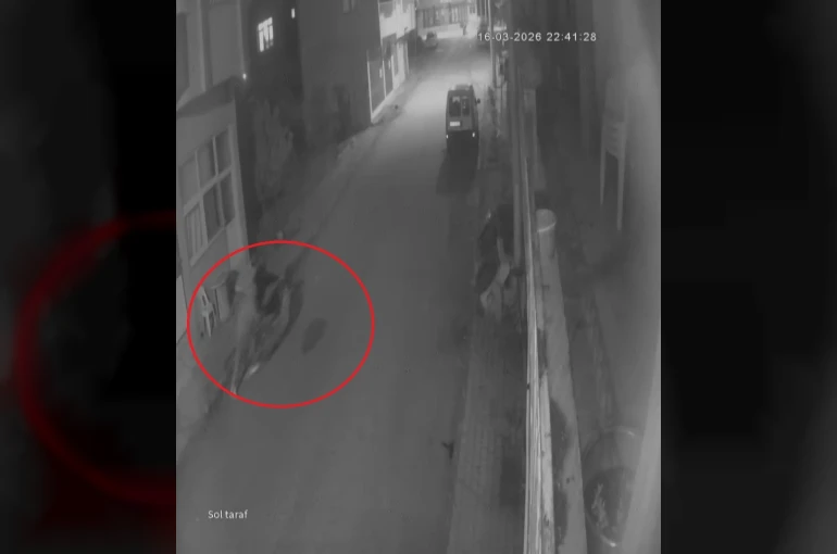 Park halindeki motosikleti çaldılar