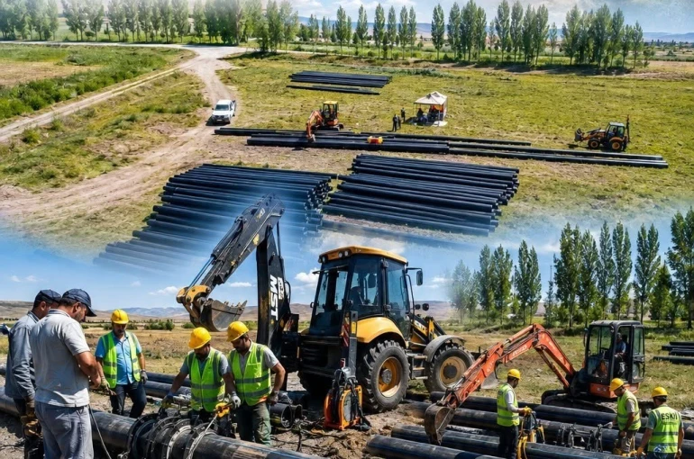 Pasinler’e 30 kilometrelik dev içme suyu yatırımı