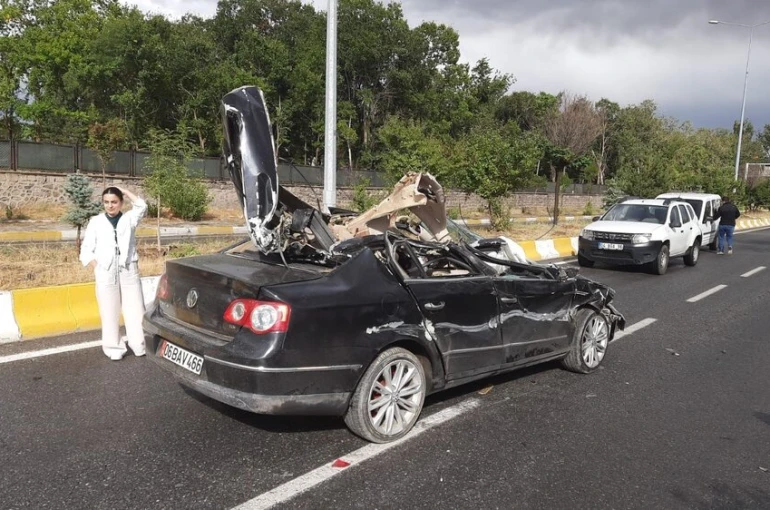 Patnos’ta trafik kazası, 1 yaralı