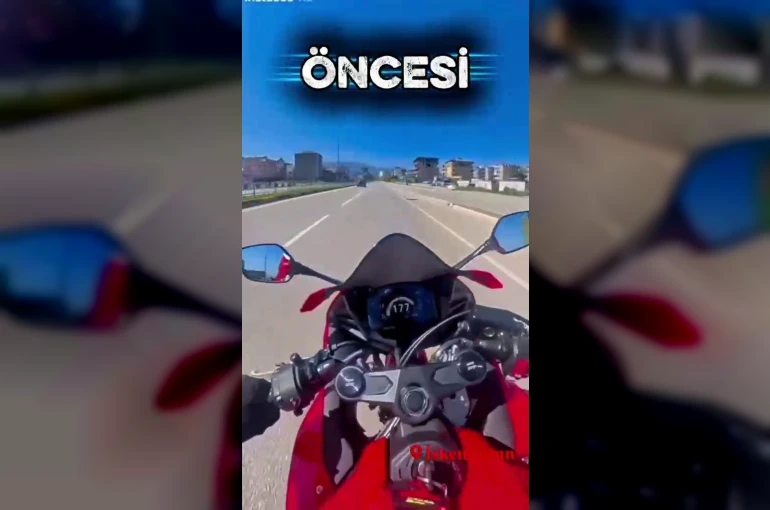 Paylaşım uğruna akan trafikte 177 kilometre hız yapan sürücüye 55 bin TL ceza