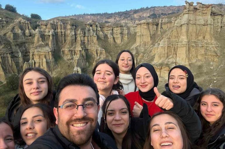 Pazarlar Spor Liseli 20 gencin 12 saatlik keşif mesaisi