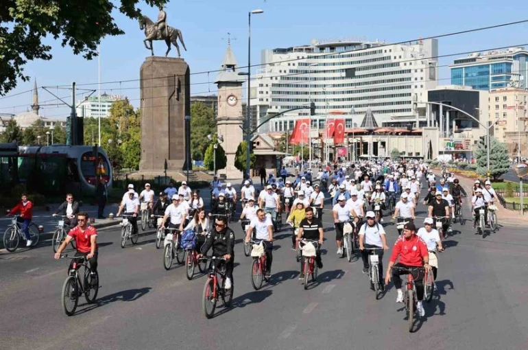 Pedallar, sürdürülebilir yarınlar için çevrildi