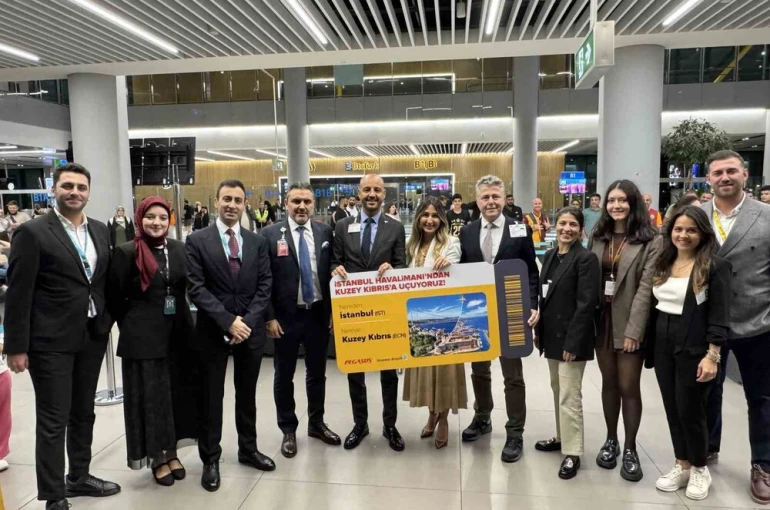 Pegasus, İGA İstanbul Havalimanı’ndan KKTC uçuşlarına başladı