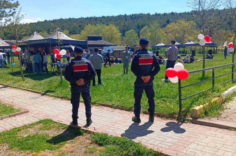 Pelitözü Gölpark’ta etkinliğe üst düzey güvenlik 