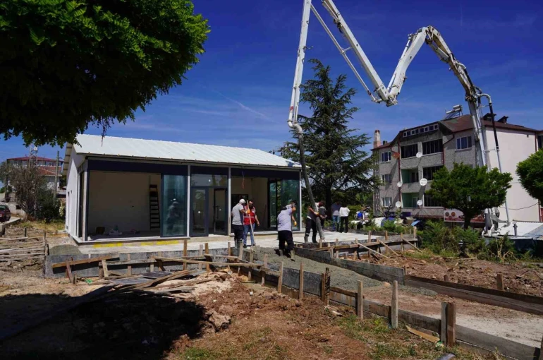 Pelitözü’ne yeni muhtarlık binası, sosyal tesis ve park alanı kazandırılıyor