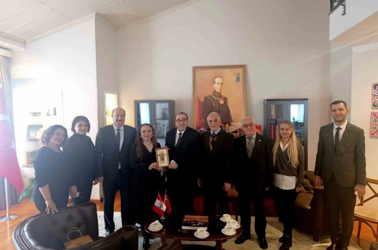 Peru ile Türkiye arasında sağlık turizmi, tarım ve ticaret alanlarında iş birliği görüşmesi