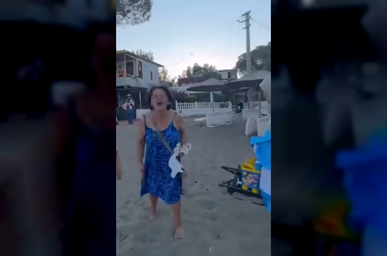 Plajda sözlü saldırıda bulunmuştu, tutuklama talebiyle adliyeye sevk edildi 