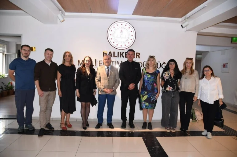 Polonya, İtalya ve Portekiz’den eğitimciler Balıkesir’de