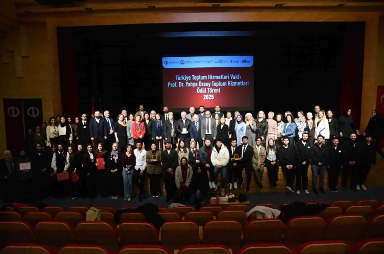 Prof. Dr. Yahya Özsoy Toplum Hizmetleri Ödülleri sahiplerini buldu