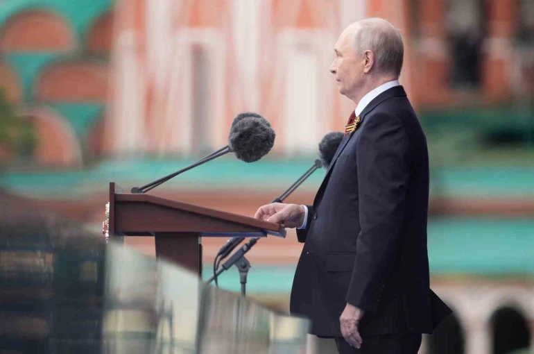 Putin: "Zafer her zaman bizimdi ve her zaman bizim olacak"