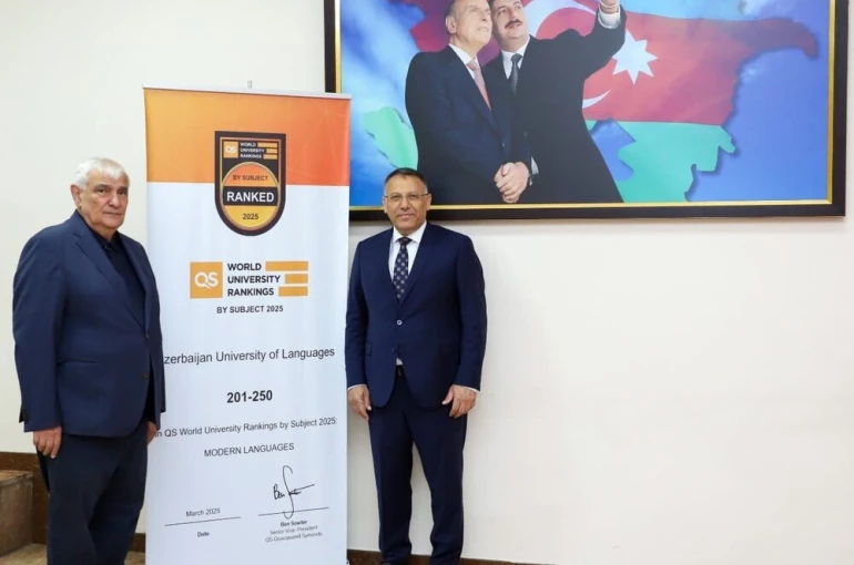 Rektör Gürel’den Azerbaycan Diller Üniversitesine ziyaret, İki üniversite iş birliği yapacak