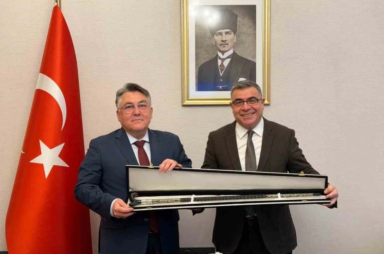 Rektör Özölçer’den, İçişleri Bakanı Başdanışmanı Yolcu’ya ziyaret