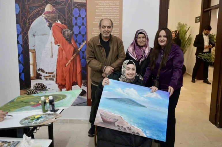 Ressam Neriman Oyman’dan Esenyurt’ta ilham veren buluşma