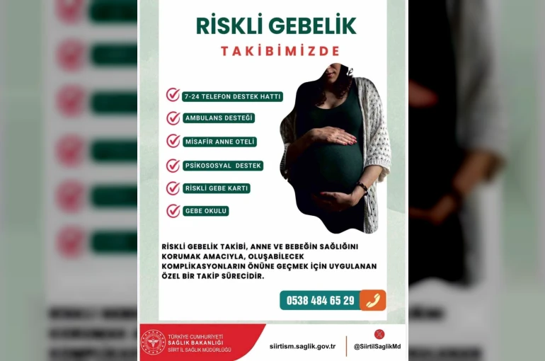 Riskli gebeliği olan anne adayları danışma hattı üzerinden takip edilecek