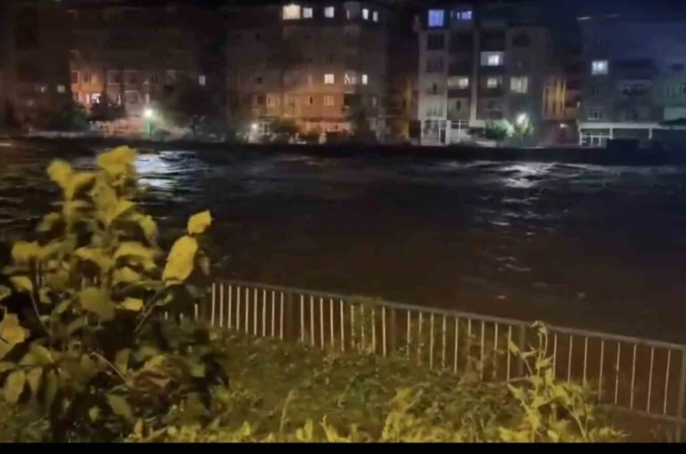 Rizede şiddetli yağış sel ve su baskınlarına neden oldu