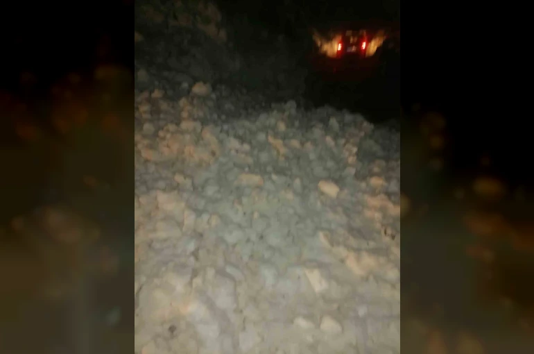Rize’de yağmur, sel, kar derken şimdi de çığ