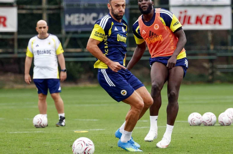 Romelu Lukaku, Fenerbahçe ile ilk antrenmanına çıktı