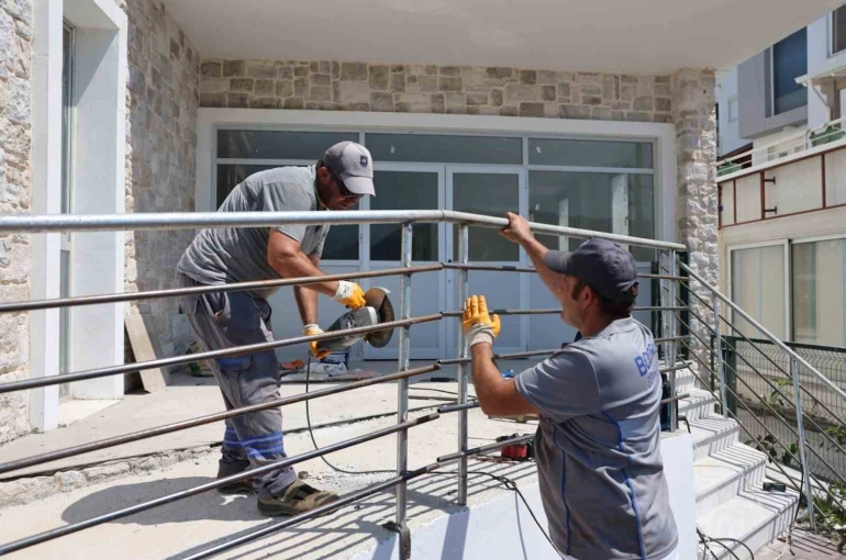 Saadet Canbaz Anaokulu’nda son dokunuşlar
