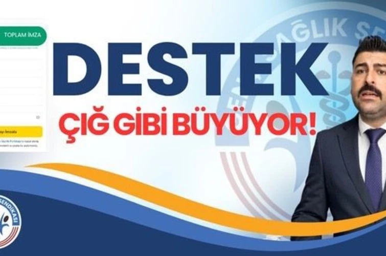 Sağlık çalışanlarından banka promosyonuna dev destek: 36 saatte 50 bin imza toplandı