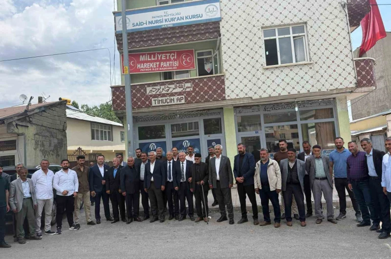 Şahin Yaman, MHP Patnos İlçe Başkanı Seçildi