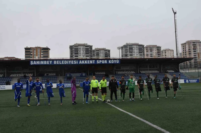 Şahinbey Ampute’den farklı galibiyet
