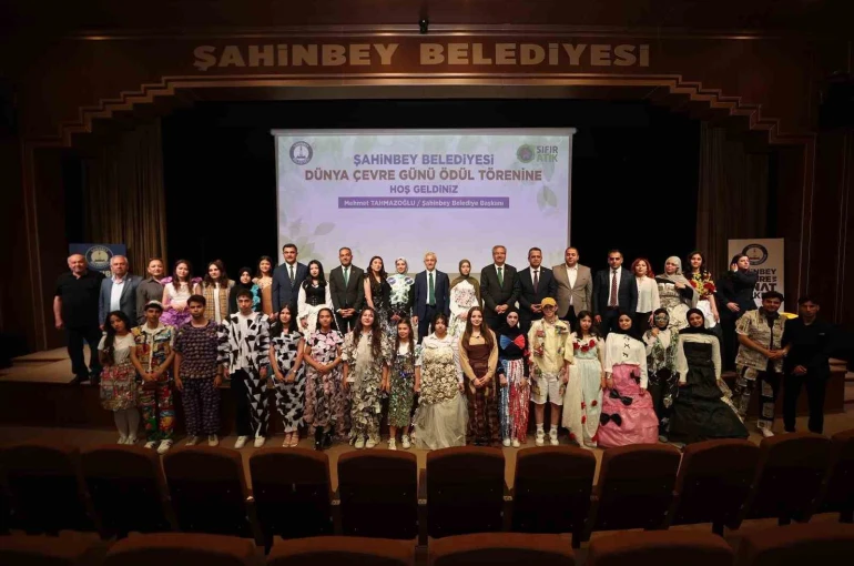 Şahinbey Belediyesi’nden çevreci okullara ödül