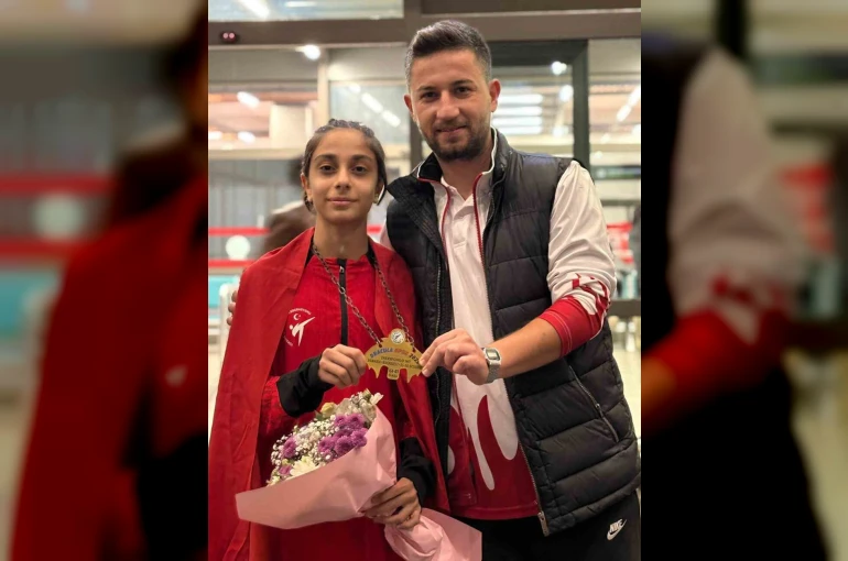 Şahinbey Belediyespor’un Altın Kızı Bükreş’te tarih yazdı 