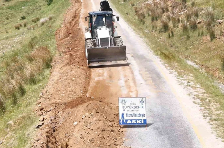 Şahnalı’da içme suyu hattı yenileniyor
