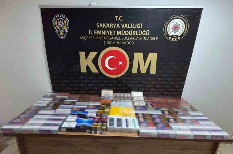 Sakarya emniyetinden kaçakçılara geçit yok: 2 gözaltı