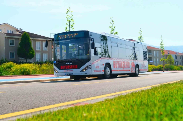 Sakarya’da bayram boyunca 180 bin yolcu ücretsiz ulaşımdan faydalandı