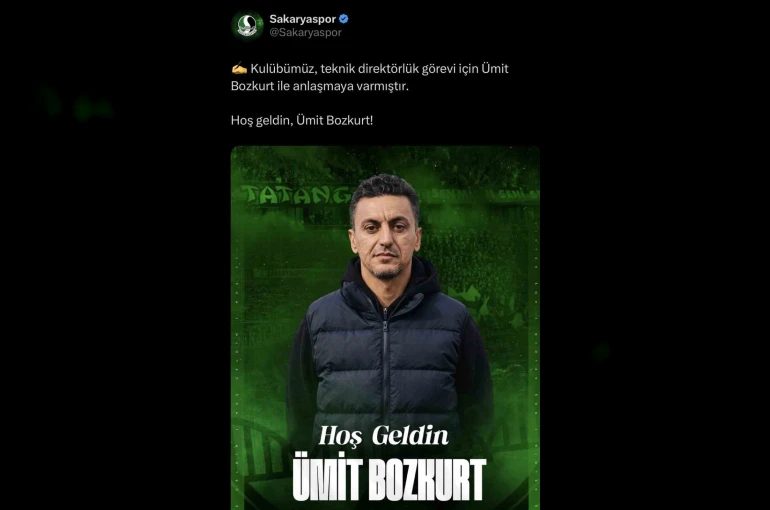 Sakaryaspor, Ümit Bozkurt ile anlaştı
