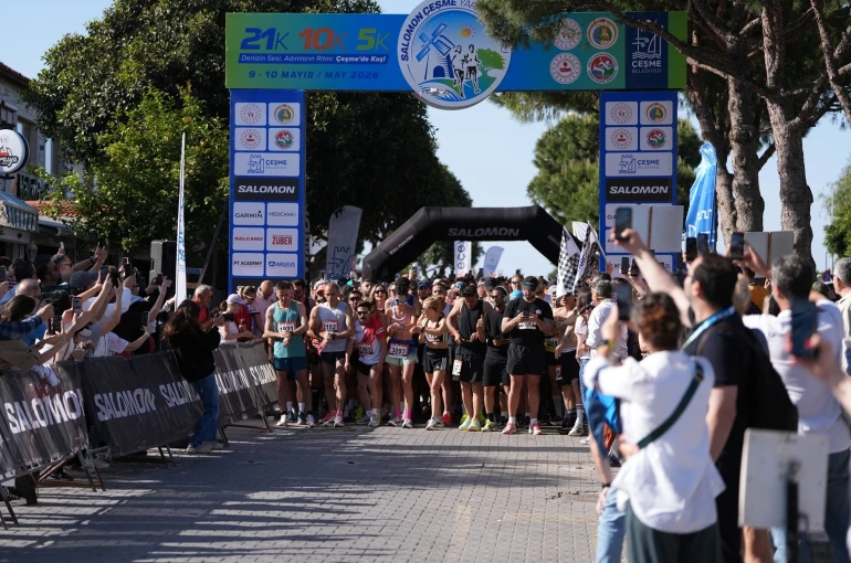 Salomon Çeşme Yarı Maratonu’nda ödüller sahiplerini buldu