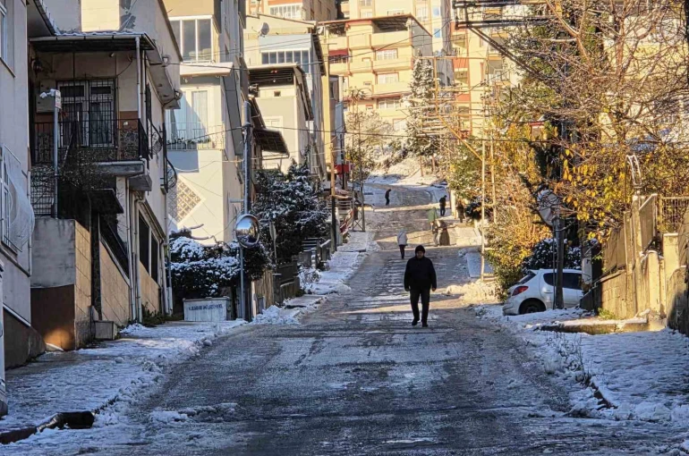 Samsun buz kesti