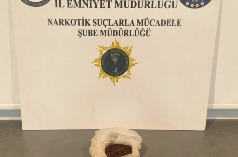 Samsun’da 4 ilçede uyuşturucu operasyonu: 6 gözaltı