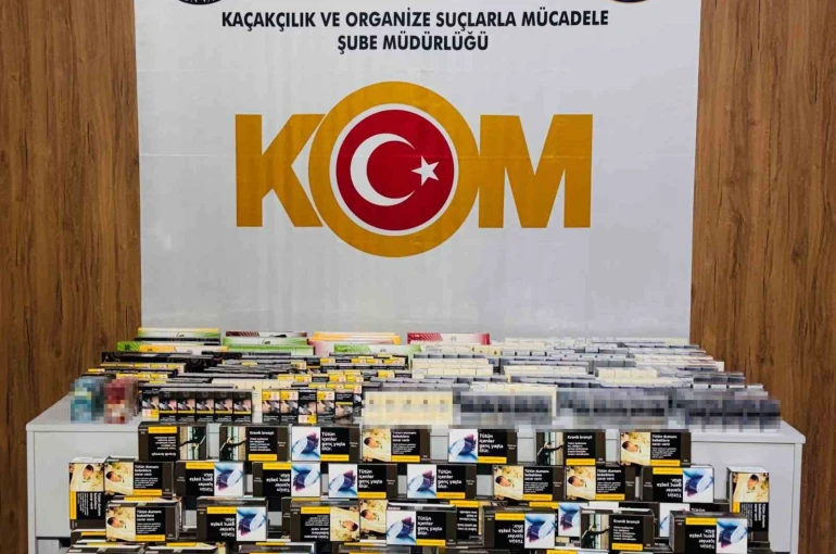 Samsun’da kaçak tütün mamülleri operasyonu