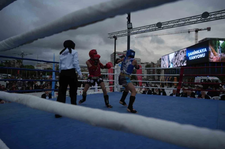 Samsun’da muay thai heyecanı